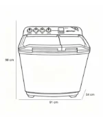 Lavadora Mirage 16kg Mod.LMS016L/M - Image 3